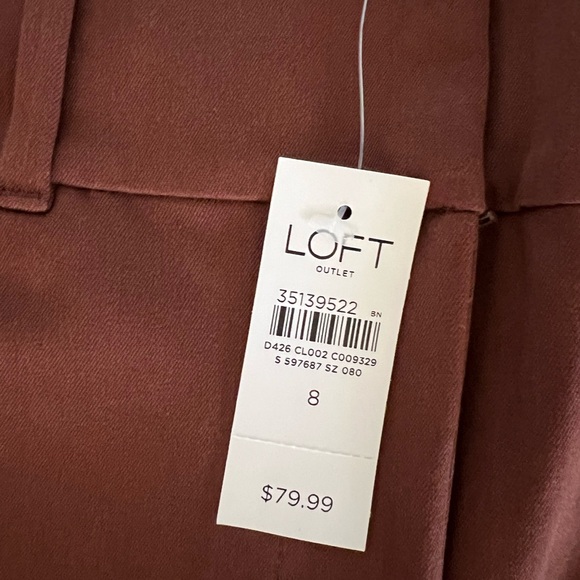 LOFT Pants - Loft Outlet Skinny Ankle Pants Mid-Rise NWT Size 8